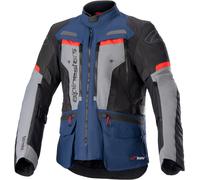 Alpinestars Bogota Pro Drystar® veste textile de moto imperméable, bleu, taille XL pour homme