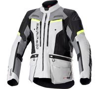Veste Moto Alpinestars Bogota' Pro Drystar Ice Gris glacé/Gris foncé/Jaune fluoXXL Gris glacé,Gris foncé,Jaune fluo