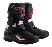 Alpinestars Honda Belize Drystar Bottes de moto, noir-blanc-rouge, taille 40 41 pour homme
