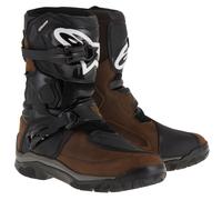Bottes Moto en Cuir Alpinestars Belize Drystar Cuir marron huilé45,5 Cuir marron huilé