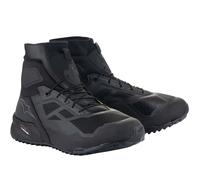 Alpinestars CR-1, chaussures 12.5 US Noir/Gris Foncé Noir/Gris Foncé