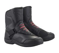 Alpinestars Bottes courtes Ridge V2 – Imperméables – Noir/Rouge Taille 44 EU