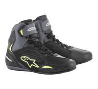 ALPINESTARS Bottes Faster-3 Drystar Black / Grey / Yellow Fluo 8 (EU 40.5)