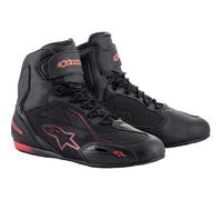 Alpinestars Faster 3, chaussures Drystar 9 US Noir/Rouge Néon Noir/Rouge Néon