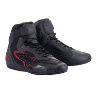 ALPINESTARS Bottes Faster - 3 Rideknit Black / Dark Grey / Bright Red 12 (EU 45.5)