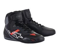 ALPINESTARS Bottes Faster-3 Rideknit Black / Gray / Bright Red 10.5 (EU 43.5)