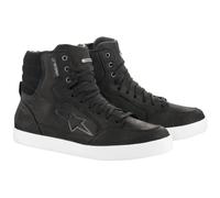 Alpinestars J-6, chaussures imperméable à l’eau 10.5 US Noir/Blanc Noir/Blanc