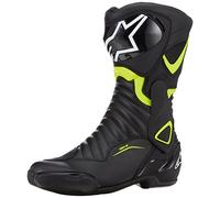 Alpinestars Bottes moto Smx-6 V2 Black Yellow Fluo, Noir/Jaune, 45
