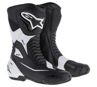 Alpinestars Bottes moto Smx S Black White, Noir/Blanc, 36