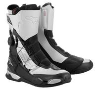 Alpinestars SP-X Boa Bottes de moto, noir-argent, taille 43 pour homme
