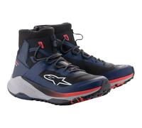 Alpinestars Speedforce XR Chaussures de moto, noir-rouge-bleu, taille 40 pour homme