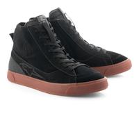 Alpinestars Stated, chaussures 10.5 US Noir/Gris Foncé/Marron Clair Noir/Gris Foncé/Marron Clair