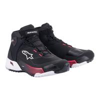 Alpinestars Stella CR-X Drystar Chaussures de moto pour dames, noir-blanc-rose, taille 43 pour femmes