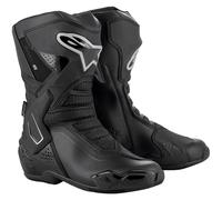 Alpinestars Stella SMX-6 Drystar® v3 bottes de moto imperméables pour femmes, noir-argent, taille 41