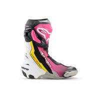 Alpinestars Bottes Supertech R Black Magenta White Yellow