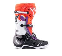 Alpinestars Bottes Tech 10 Black Red Fluo Orange Fluo Wht