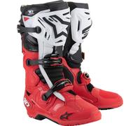 ALPINESTARS Bottes Tech 10 Enduro Bright Red / Black / White 2025 9