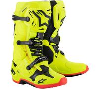 ALPINESTARS Bottes Tech 10 Yellow Fluo / Black / Red Fluo 12 (EU 47)