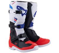 ALPINESTARS Bottes Tech 3 White / Bright Red / Dark Blue 11 (EU 45.5)