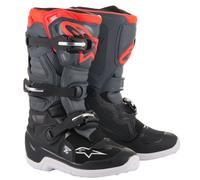 ALPINESTARS Bottes Tech 7S Junior Black / Dark Grey / Red Fluo 8 (EU 42)