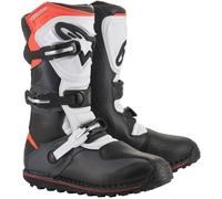Alpinestars Tech T S23, bottes 13 US Noir/Gris/Rouge Néon Noir/Gris/Rouge Néon