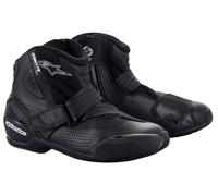 Alpinestars SMX-1 R V2 Vented, bottes courtes perforées 43 EU Noir/Noir Noir/Noir