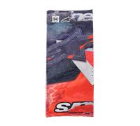 Alpinestars Cache-Cou Buff Ignite Black Bright Red, Taille: One Size