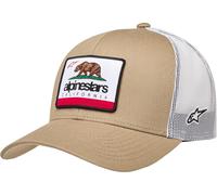 Alpinestars Cali 2.0 Casquette, Blanc/beige, Taille unique