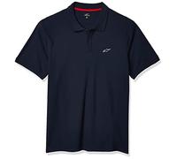 Alpinestars Capital Polo Polo à Manches Courtes, Tissu piqué Coupe Classique, Logo Poitrine HD caoutchouté Homme Capital Polo Navy FR: S (Taille Fabricant: S)