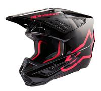 ALPINESTARS Casque moto S-M5 Corp Black / Diva Pink Glossy 2024 XXL