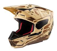 Alpinestars S-M5 Mineral, casque de motocross XXL Mat Beige/Marron Foncé/Noir Mat Beige/Marron Foncé/Noir