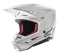 ALPINESTARS Casque moto S-M5 Solid White Glossy ECE 2206 2024 M