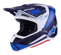 ALPINESTARS Casque moto S-M7 Rise Blue / White 2026 L