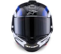 ALPINESTARS Casque moto Supertech R10 Arius Black / White / Blue Glossy XL