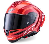 ALPINESTARS Casque moto Supertech R10 Arius Black / White / Double Red Glossy XS