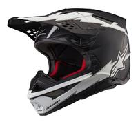 ALPINESTARS Casque moto Supertech S-M10 Ampress Black / White Matt 2024 XS