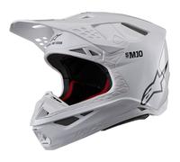 Casque Cross Alpinestars Supertech S-M10 BlancM Blanc