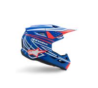 Alpinestars S-m3 Wurx Ece22.06 Junior Off-road Helmet Bleu L Enfants