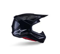 Alpinestars Casque S-M7 Solid ECE 22.06 Black Glossy