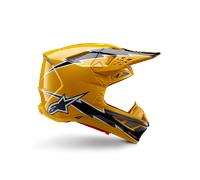 casque cross alpinestars supertech s-m10 ampress - noir / jaune S