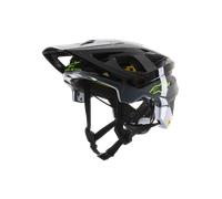 Alpinestars Casque Vector Tech Pilot Ce Black White Cool Gray Glossy