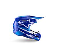 Alpinestars Casque Yamaha S-M3 Junior ECE 22.06 Blue White Glossy, Taille: YS