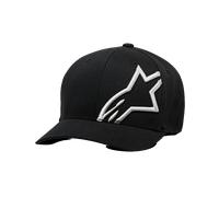 Alpinestars Casquette Corp Shift 2 Curved Bill Black White, Taille: L/XL