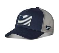 Alpinestars Casquette Flag Snapback Bleu marine/gris Taille unique