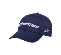 Alpinestars Casquette Linear Wordmark 2.0 Navy White, Taille: One Size