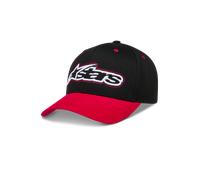 Alpinestars Casquette Retro Snapback Black Red, Taille: One Size