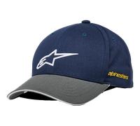 Alpinestars Rostrum Hat Casquette de Baseball, Bleu/Gris, Taille Unique Hommes
