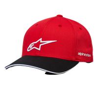 Alpinestars Casquette Rostrum Red Black, Taille: One Size