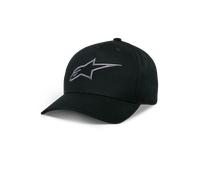 Alpinestars Casquette Snapback Ageless Black Charcoal, Taille: One Size