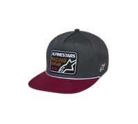 Alpinestars Casquette Snapback Intuitive Grey Red, Taille: One Size